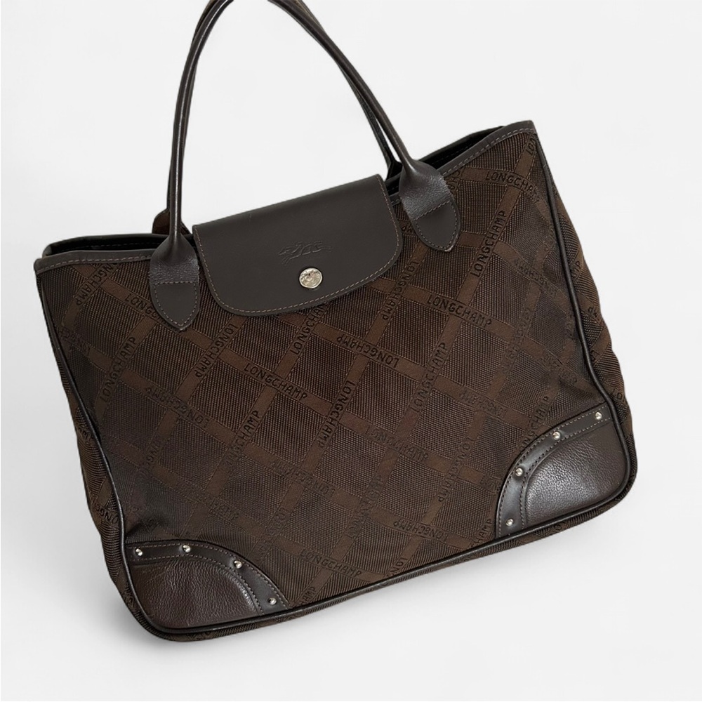 Longchamp Monogram Tote – Early 2000s